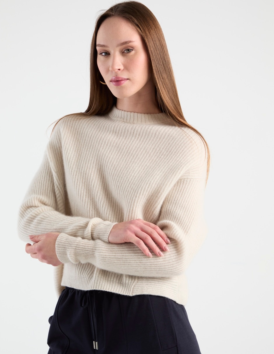 Suéter Max& cuello redondo para mujer