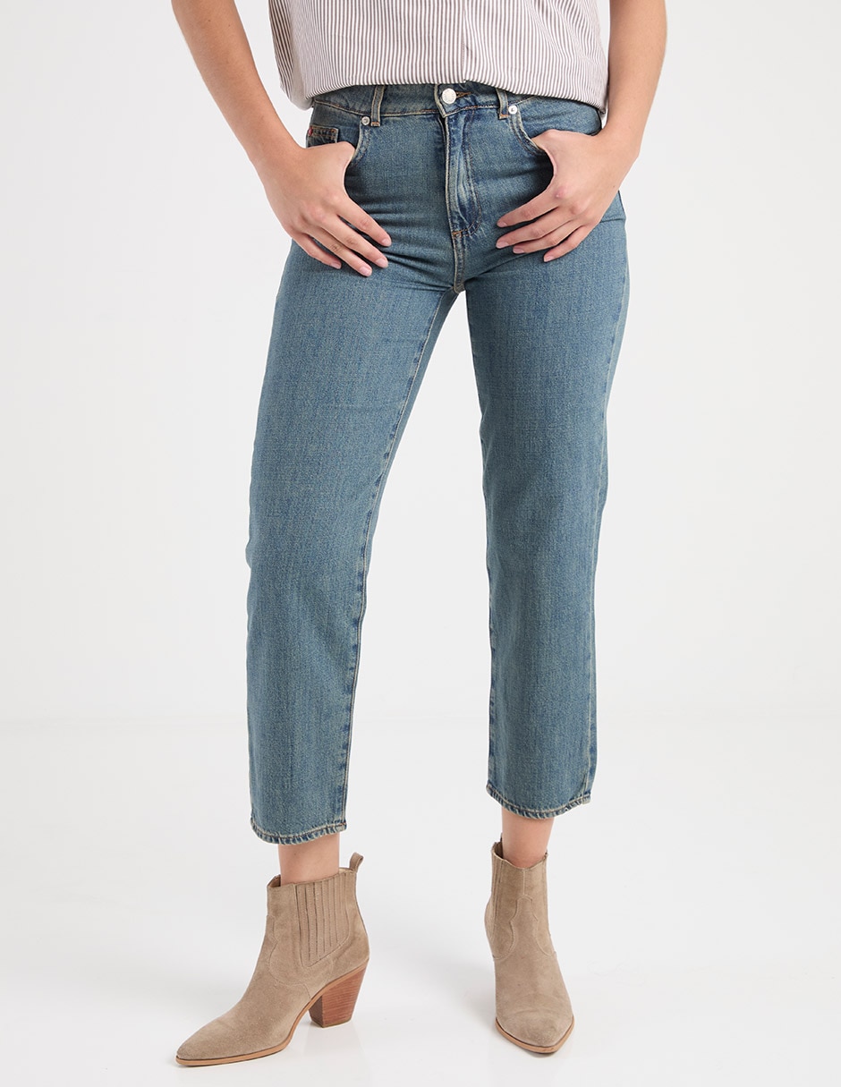 Pantalón capri slim para mujer Pantalón capri slim para mujer