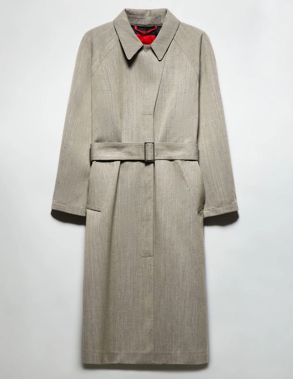 Gabardina con bolsillos Max& para mujer 2