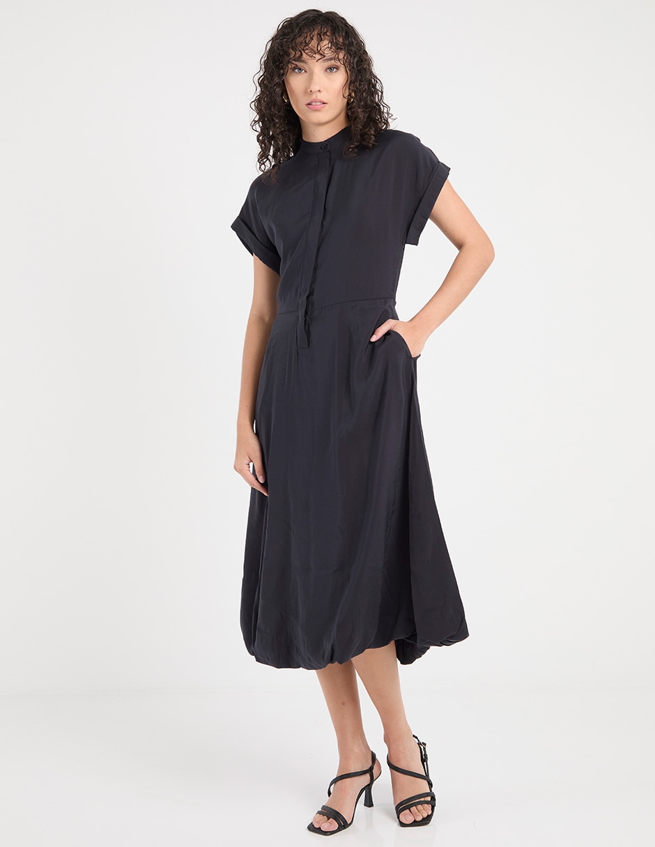 Vestido midi casual para mujer Vestido midi casual para mujer