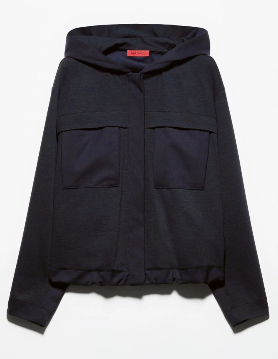 Sudadera con capucha y bolsa Max& para mujer 5