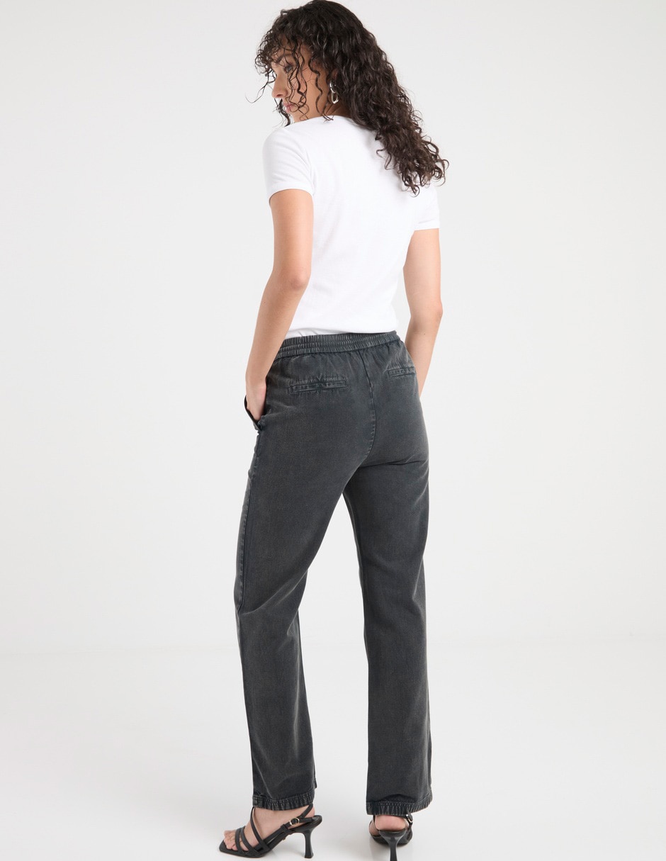 Pantalón relaxed straight para mujer 2