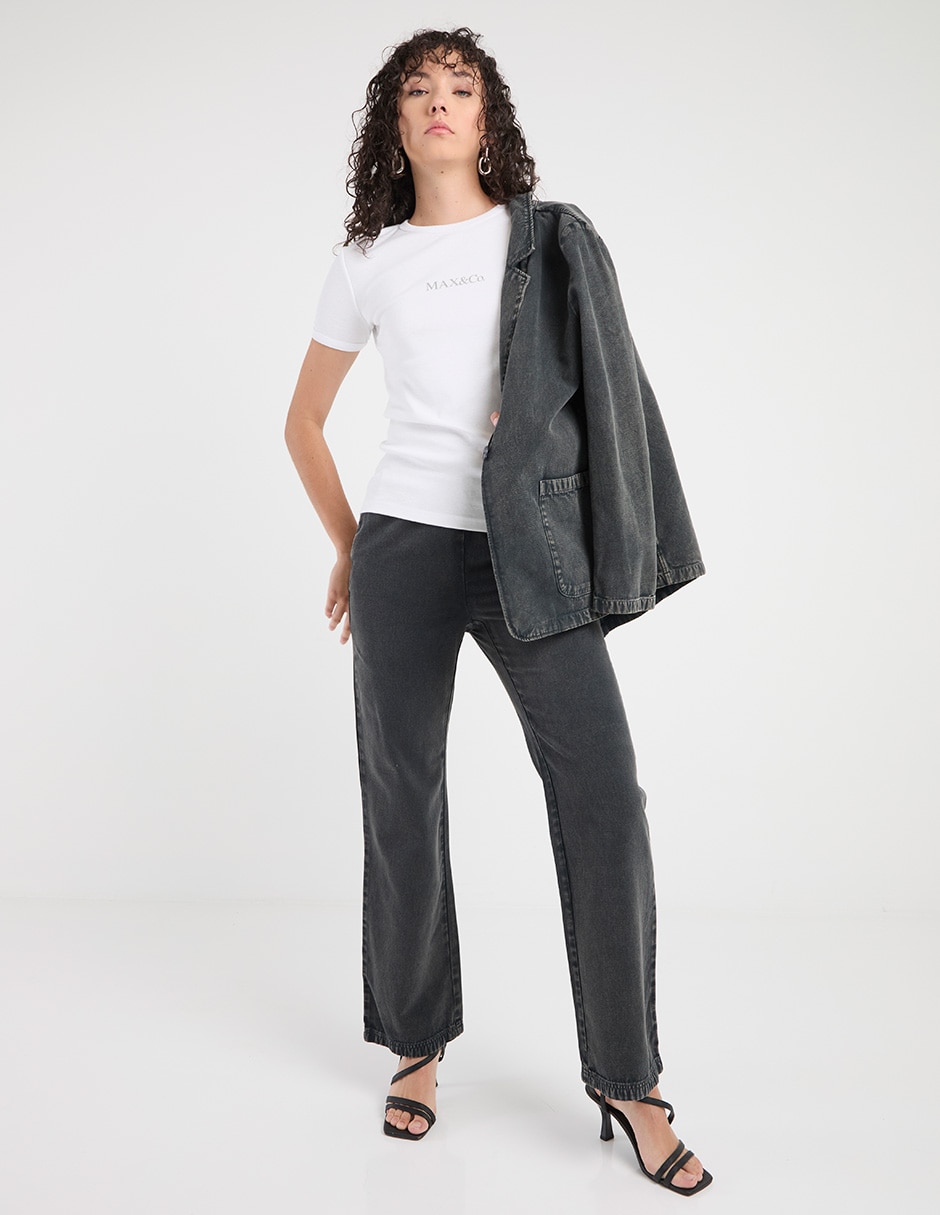 Pantalón relaxed straight para mujer 3