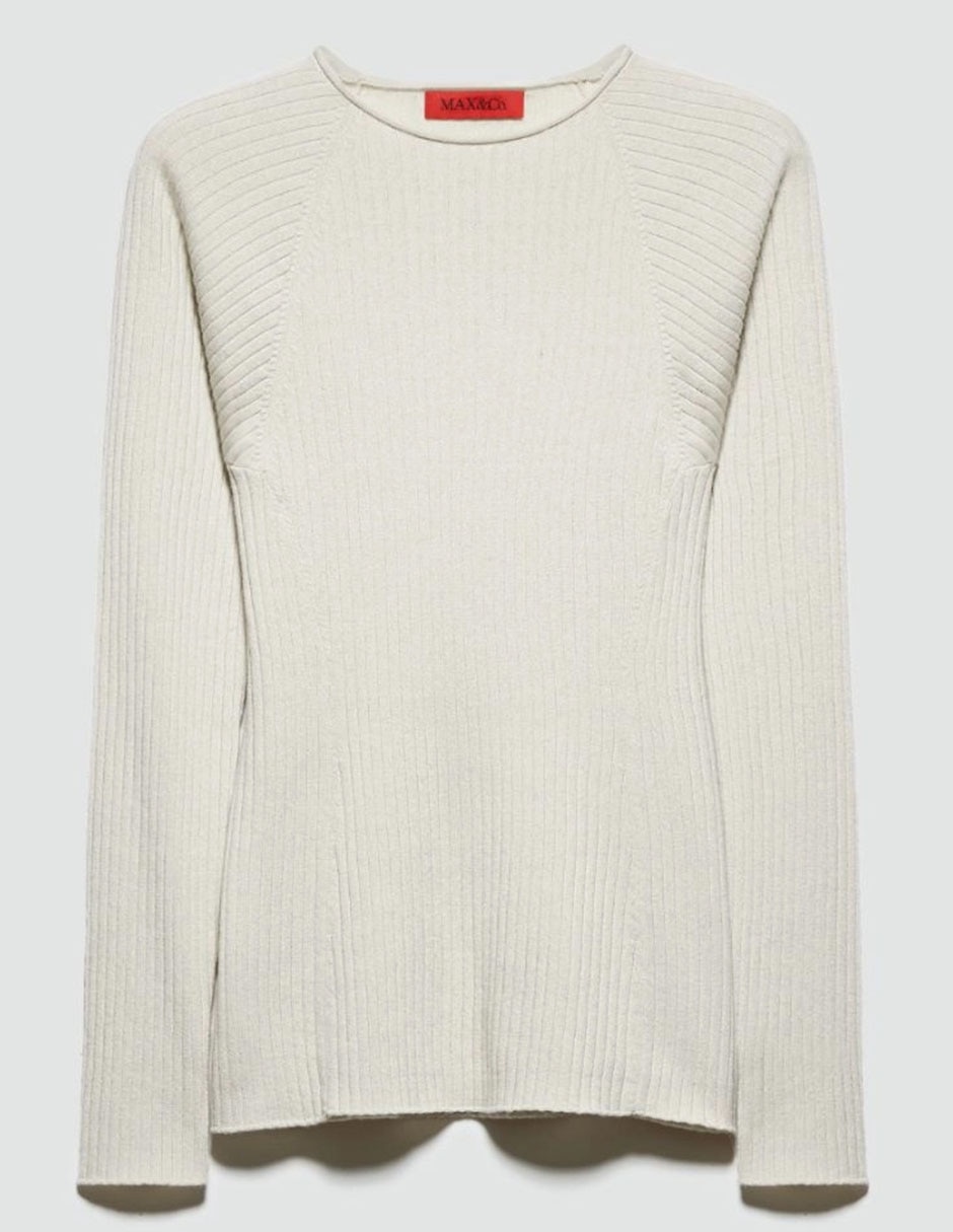 Suéter Max& cuello redondo para mujer 5