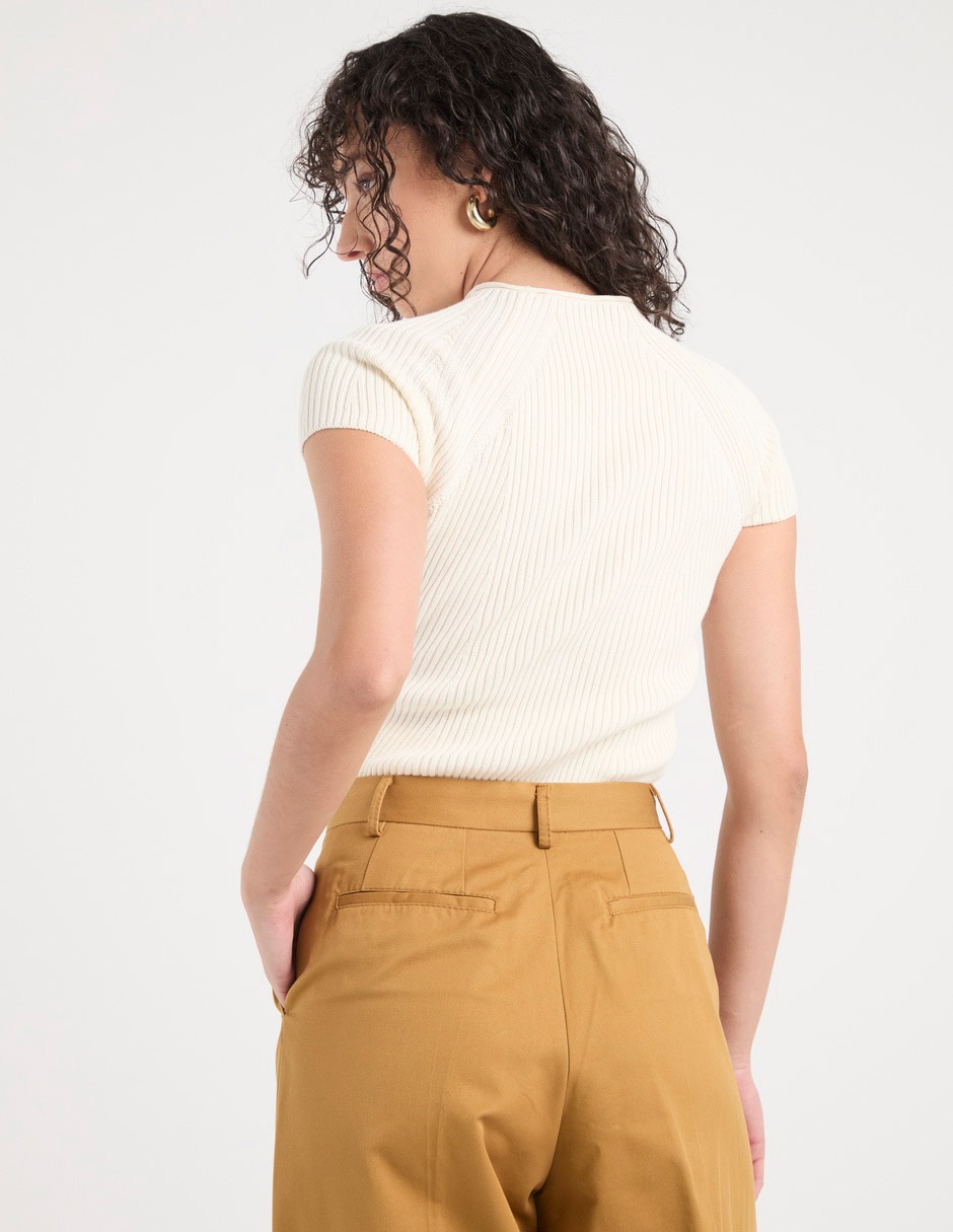 Blusa Max& manga corta para mujer 2