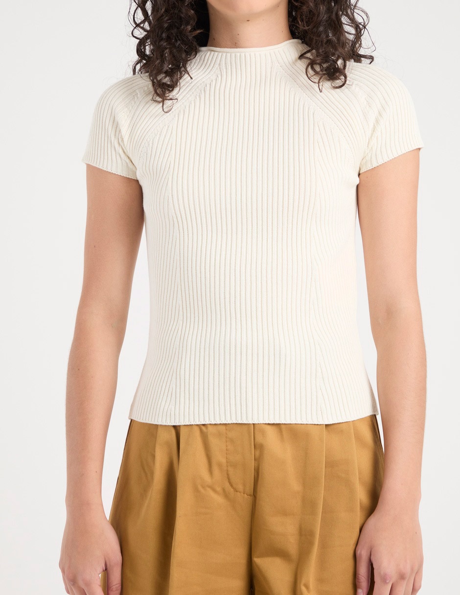 Blusa Max& manga corta para mujer 5