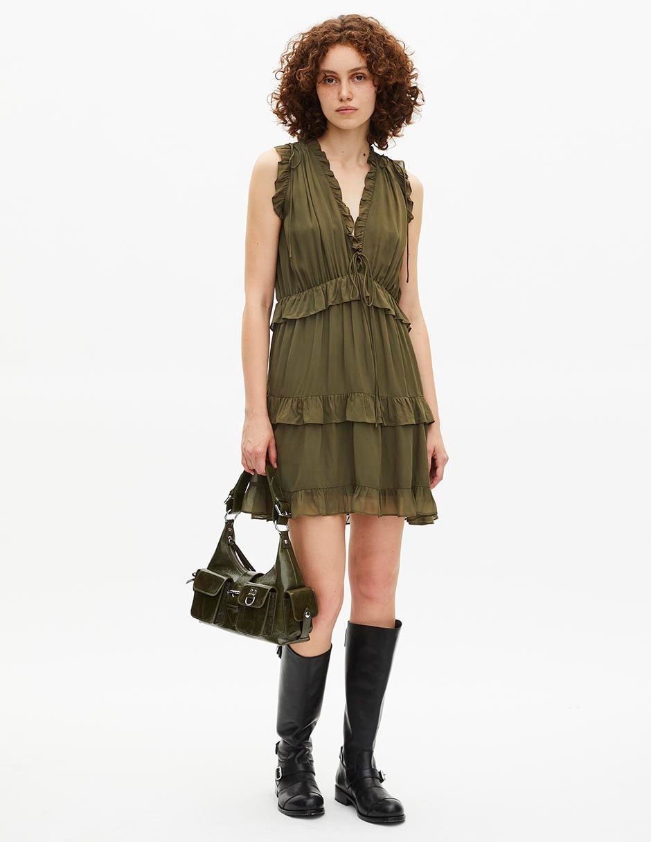 Vestido corto casual para mujer 3