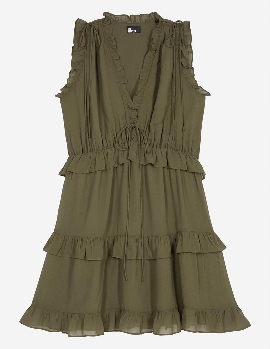 Vestido corto casual para mujer 5