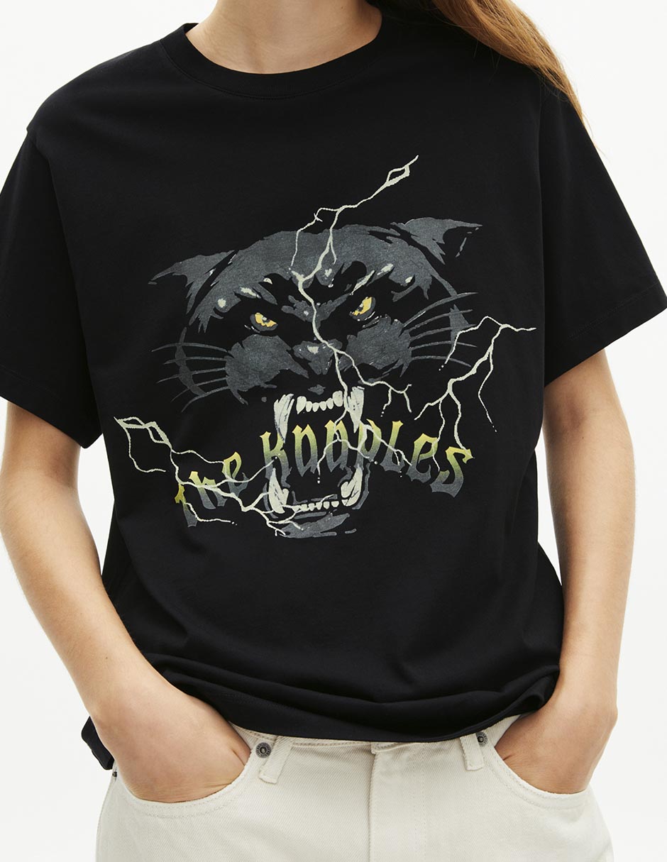 Playera manga corta cuello redondo para mujer 4