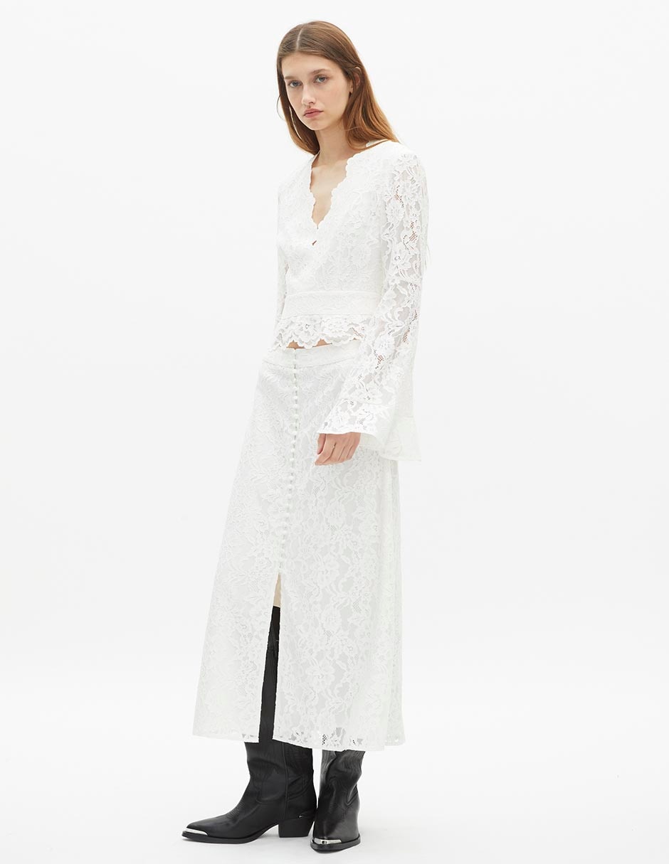 Blusa manga larga para mujer 3