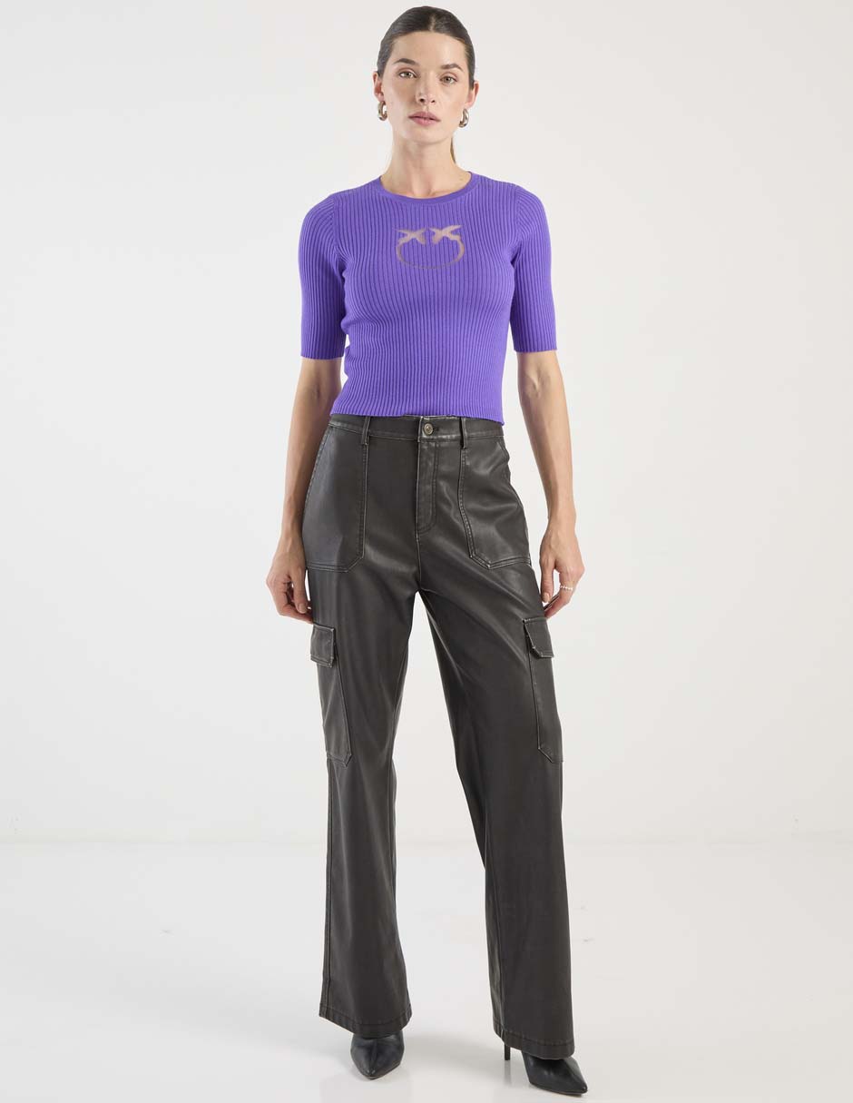 Suéter cuello redondo para mujer 3