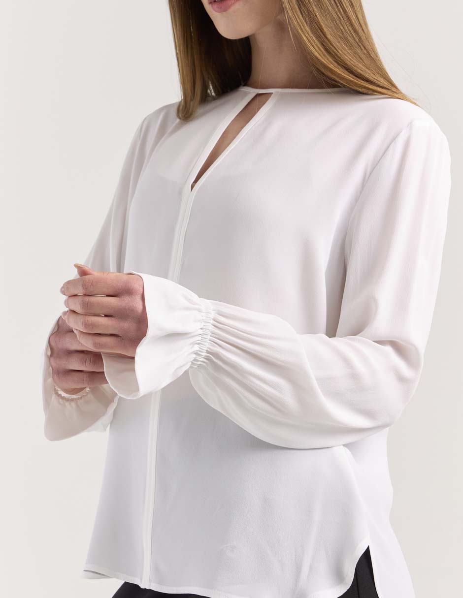 Blusa manga larga para mujer 4