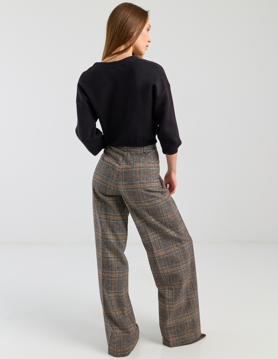 Pantalón relaxed wide leg para mujer 2