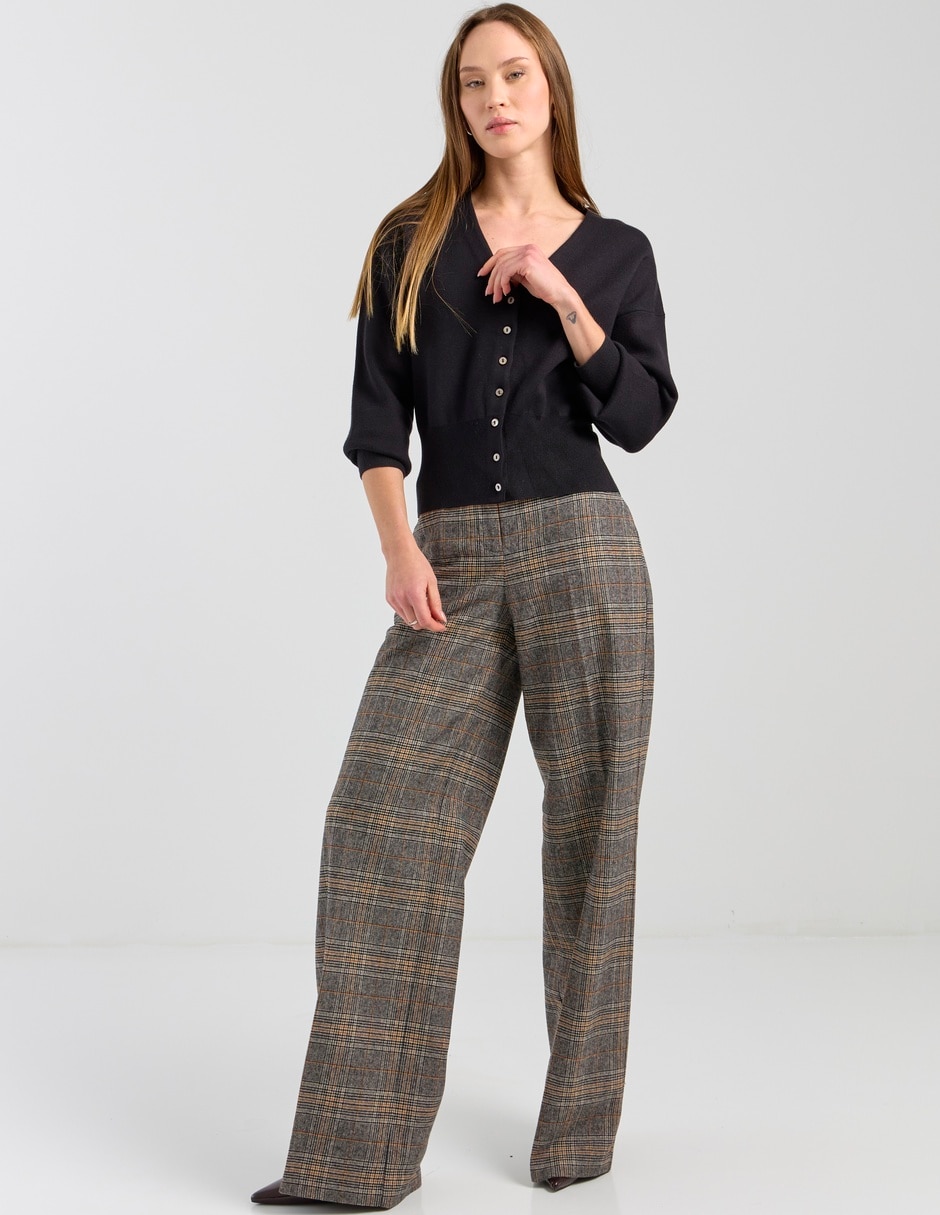 Pantalón relaxed wide leg para mujer 3