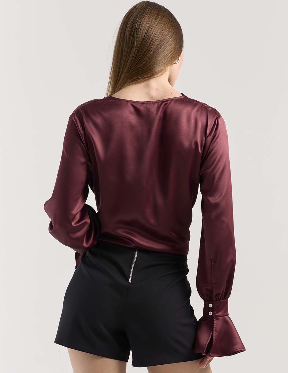 Blusa manga larga para mujer 2