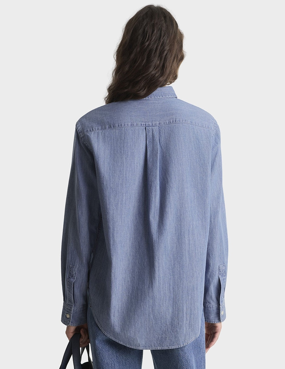 Camisa Sporty & de algodón manga larga para mujer 2