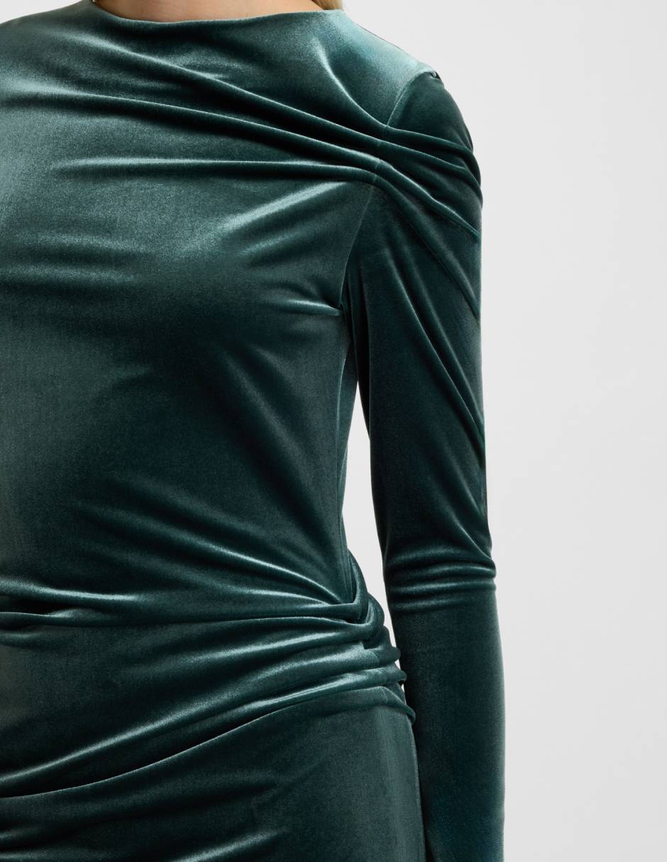 Vestido largo casual W25 para mujer 5