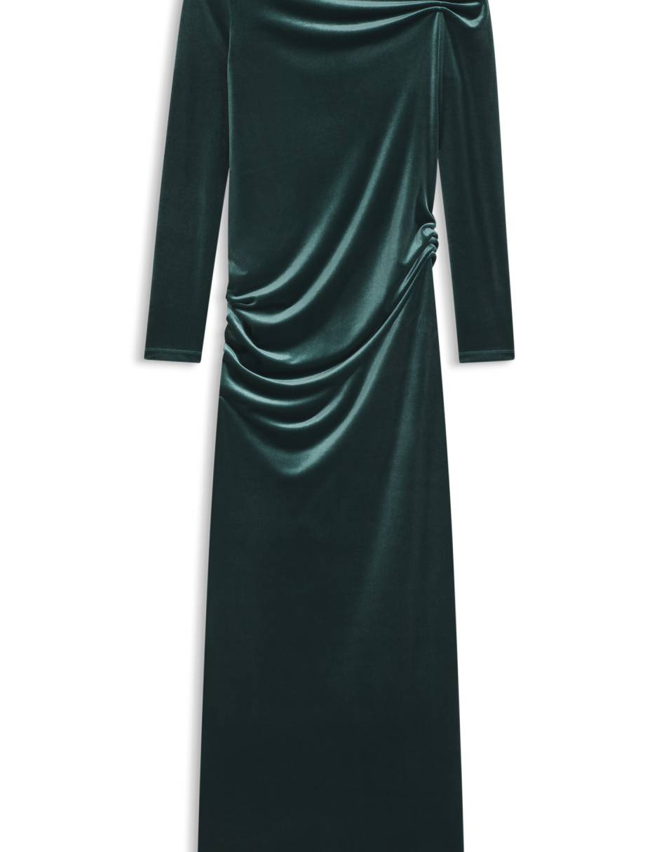 Vestido largo casual W25 para mujer 6