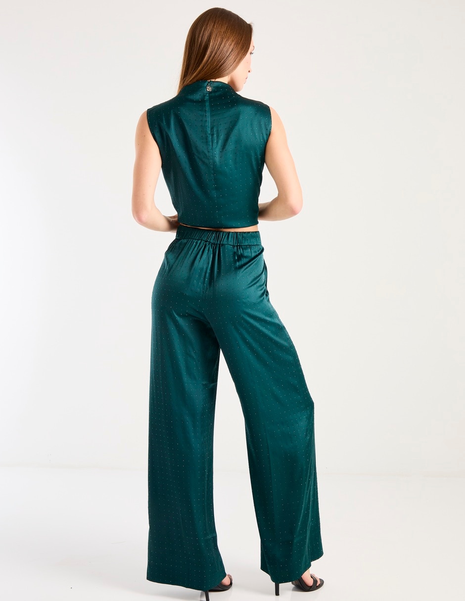 Pantalón relaxed amplio para mujer 2