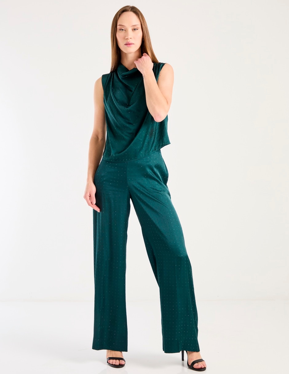 Pantalón relaxed amplio para mujer 3