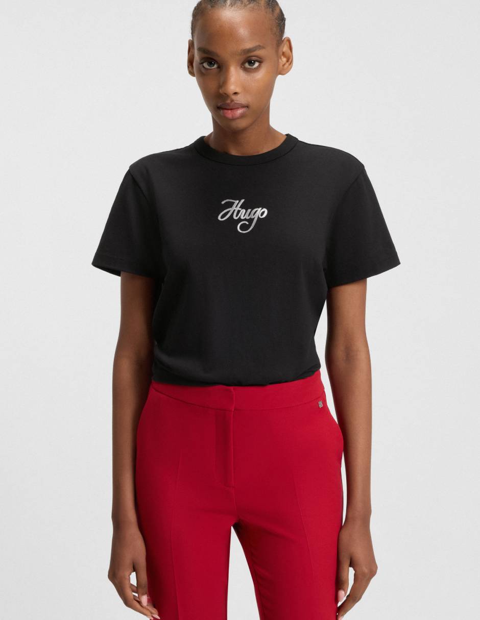 Playera manga corta W25 cuello redondo para mujer Playera manga corta W25 cuello redondo para mujer