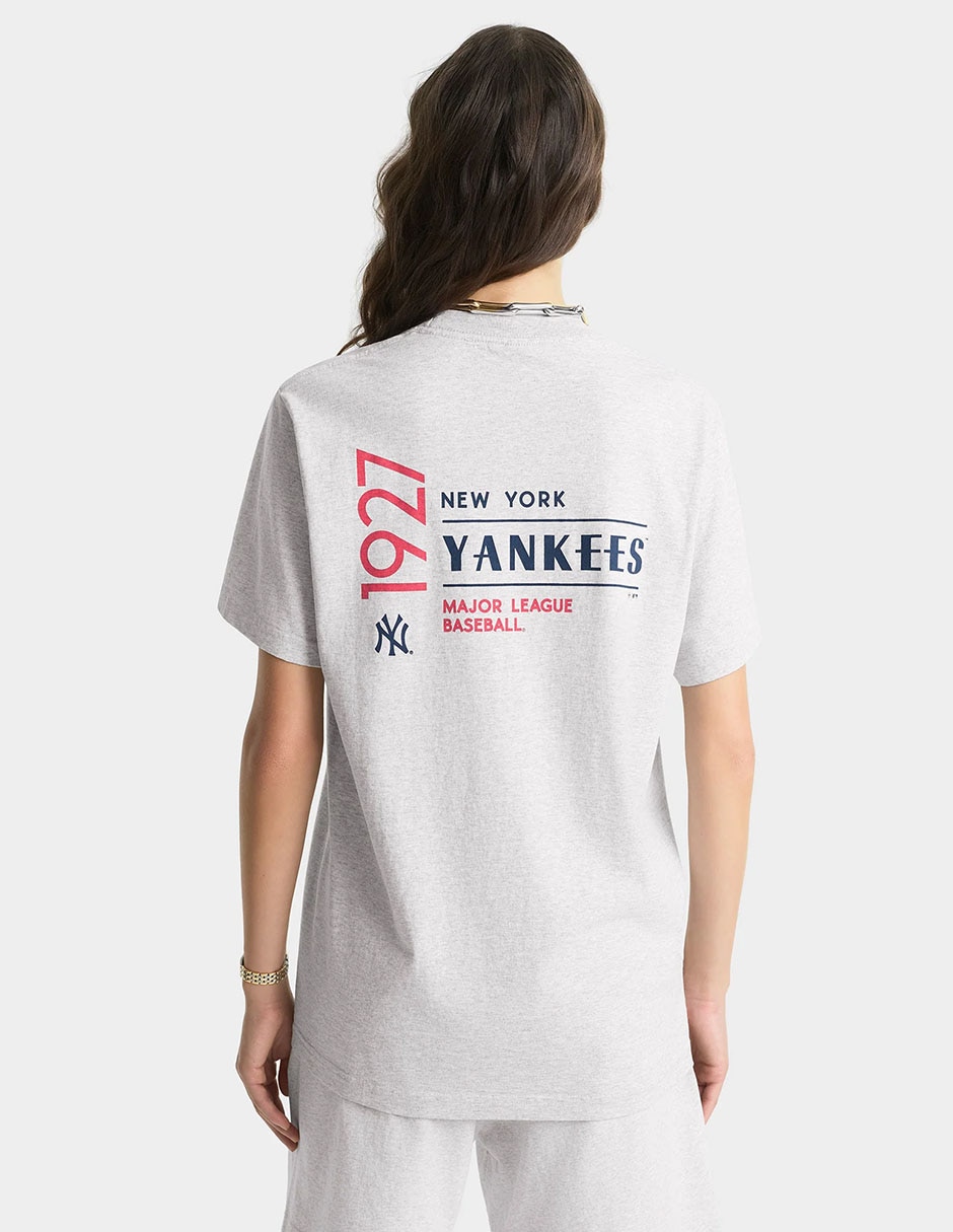Playera manga corta cuello redondo para mujer 4