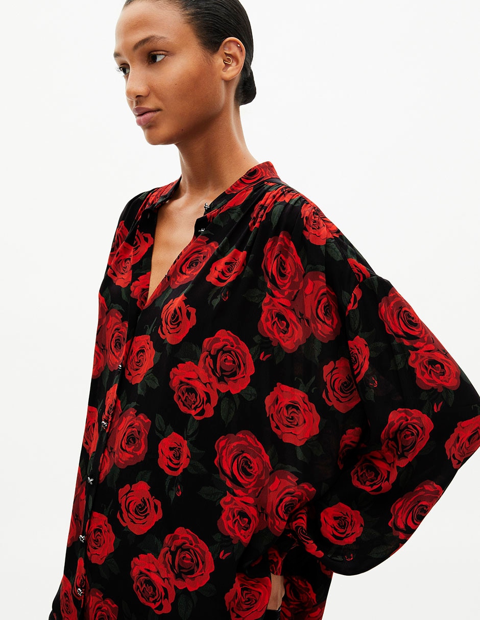 Camisa manga larga para mujer 3