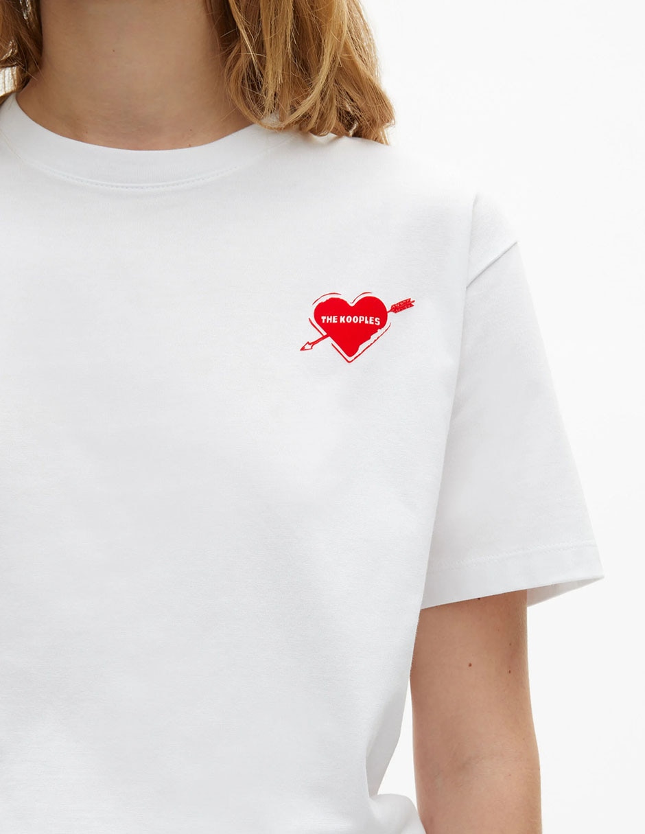 Playera manga corta cuello redondo para mujer 3