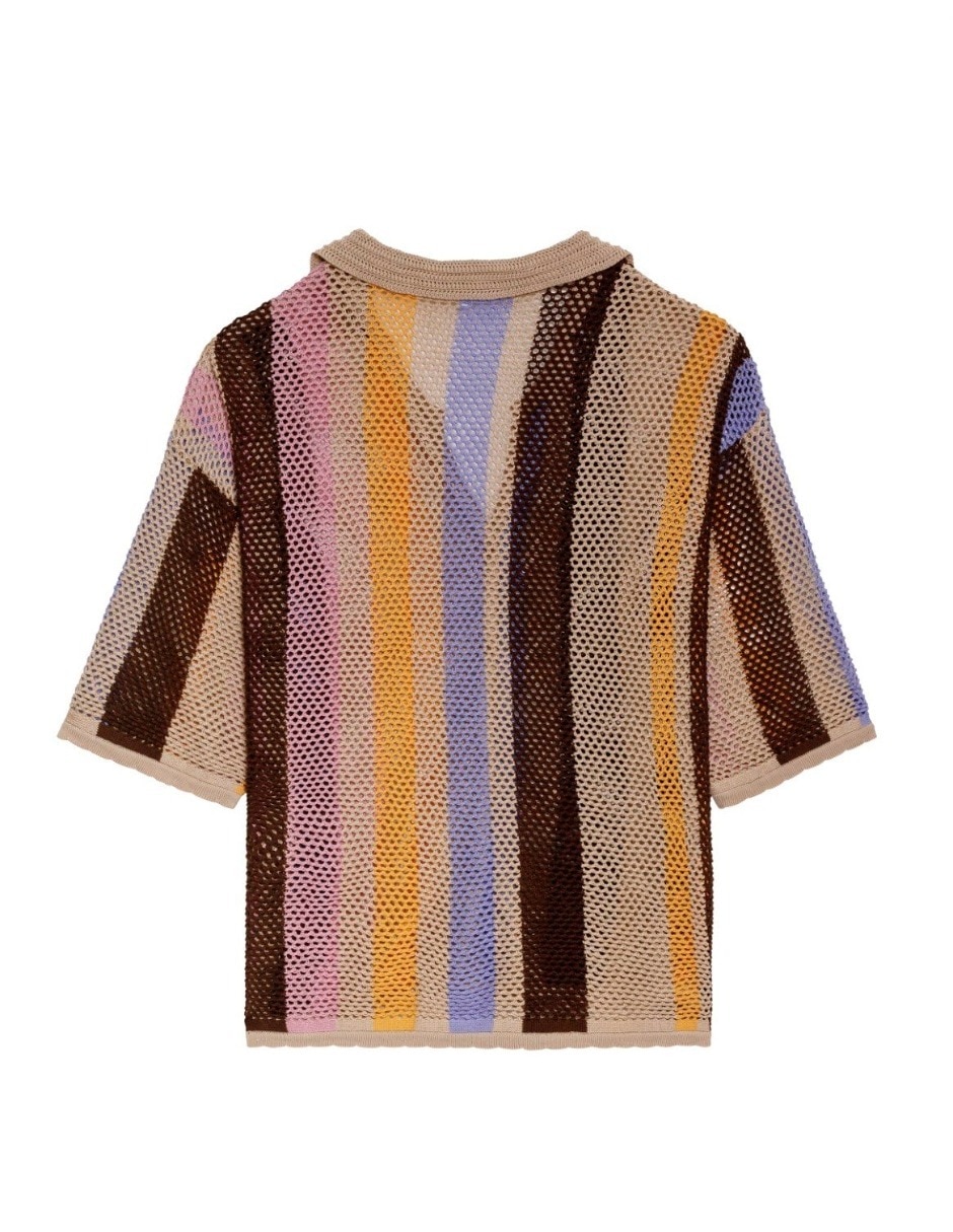 Blusa Resort 26 manga 3/4 para mujer 3