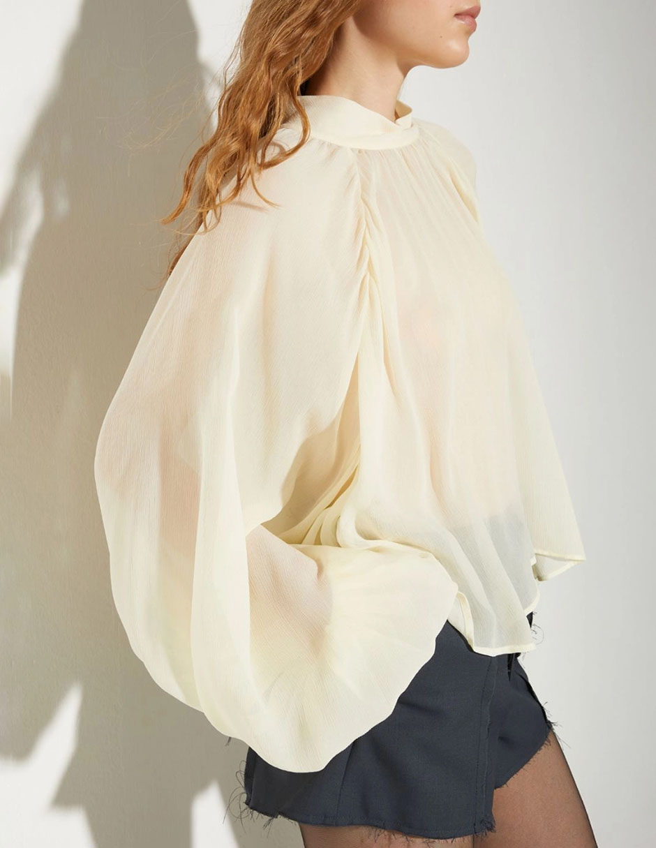 Blusa manga larga para mujer 4