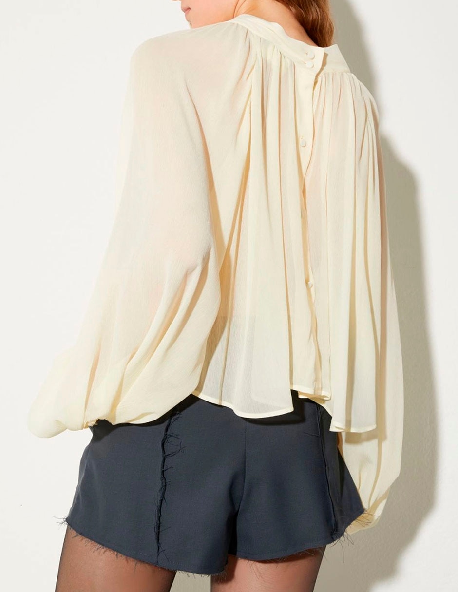 Blusa manga larga para mujer 5