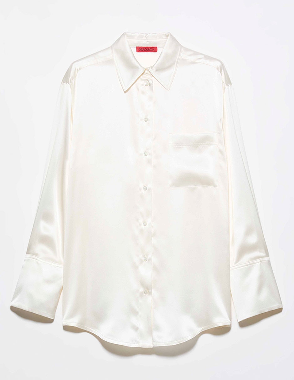 Blusa Max& manga larga para mujer 5