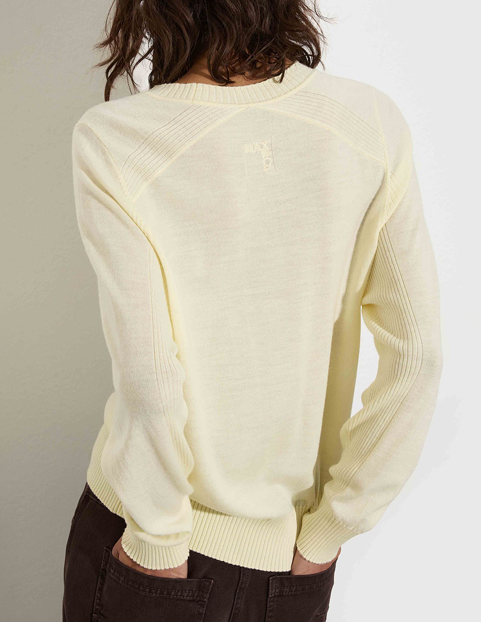 Suéter Max& cuello redondo para mujer 2