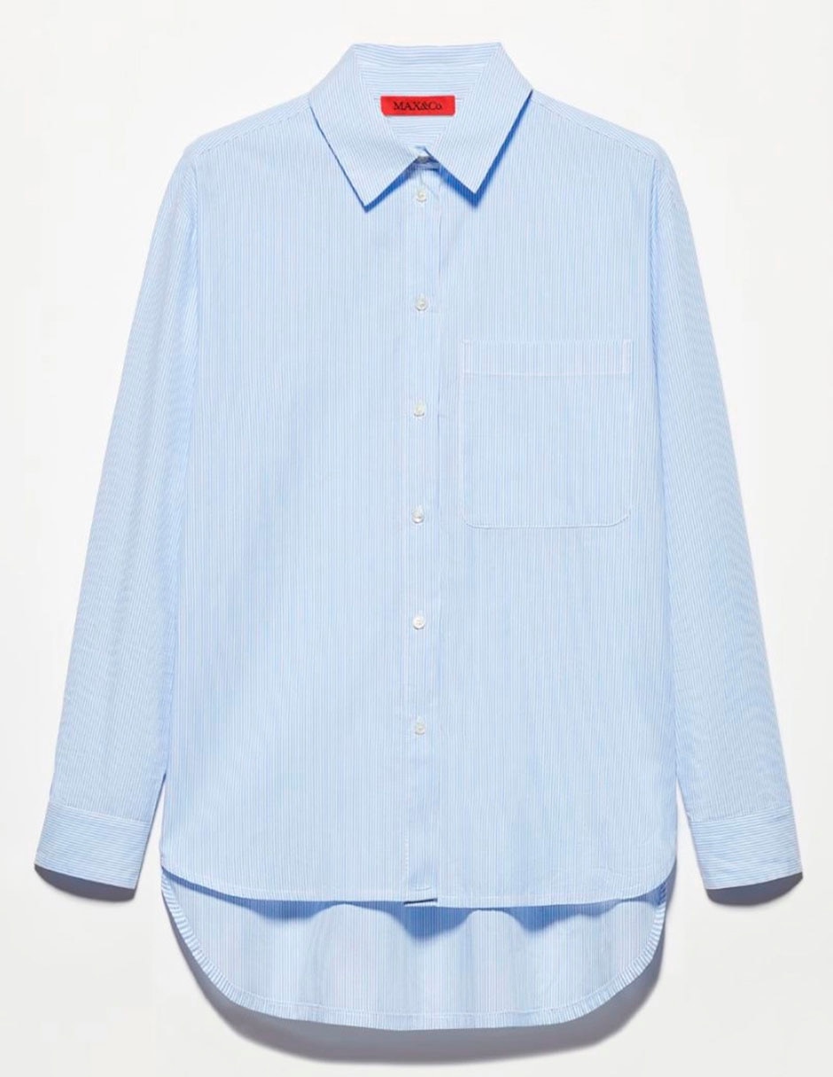 Camisa de algodón manga larga para mujer 5