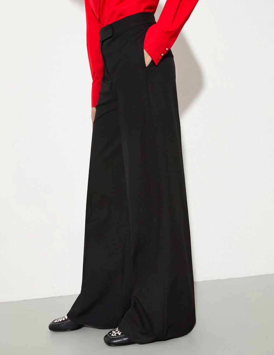 Pantalón relaxed wide leg para mujer 4
