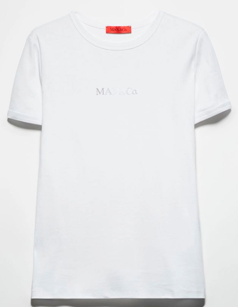Playera manga corta cuello redondo para mujer 4
