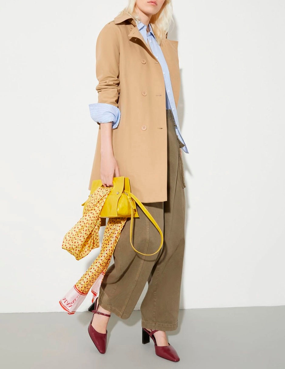 Gabardina con bolsillos para mujer 3