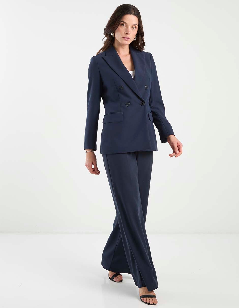 Pantalón acampanado amplio para mujer 2
