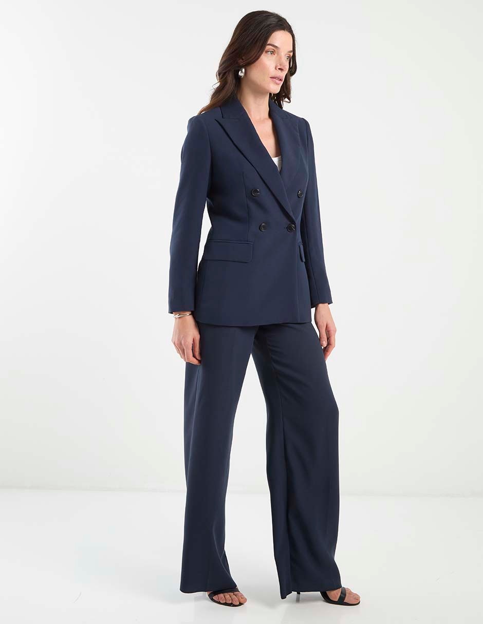 Pantalón acampanado amplio para mujer 3