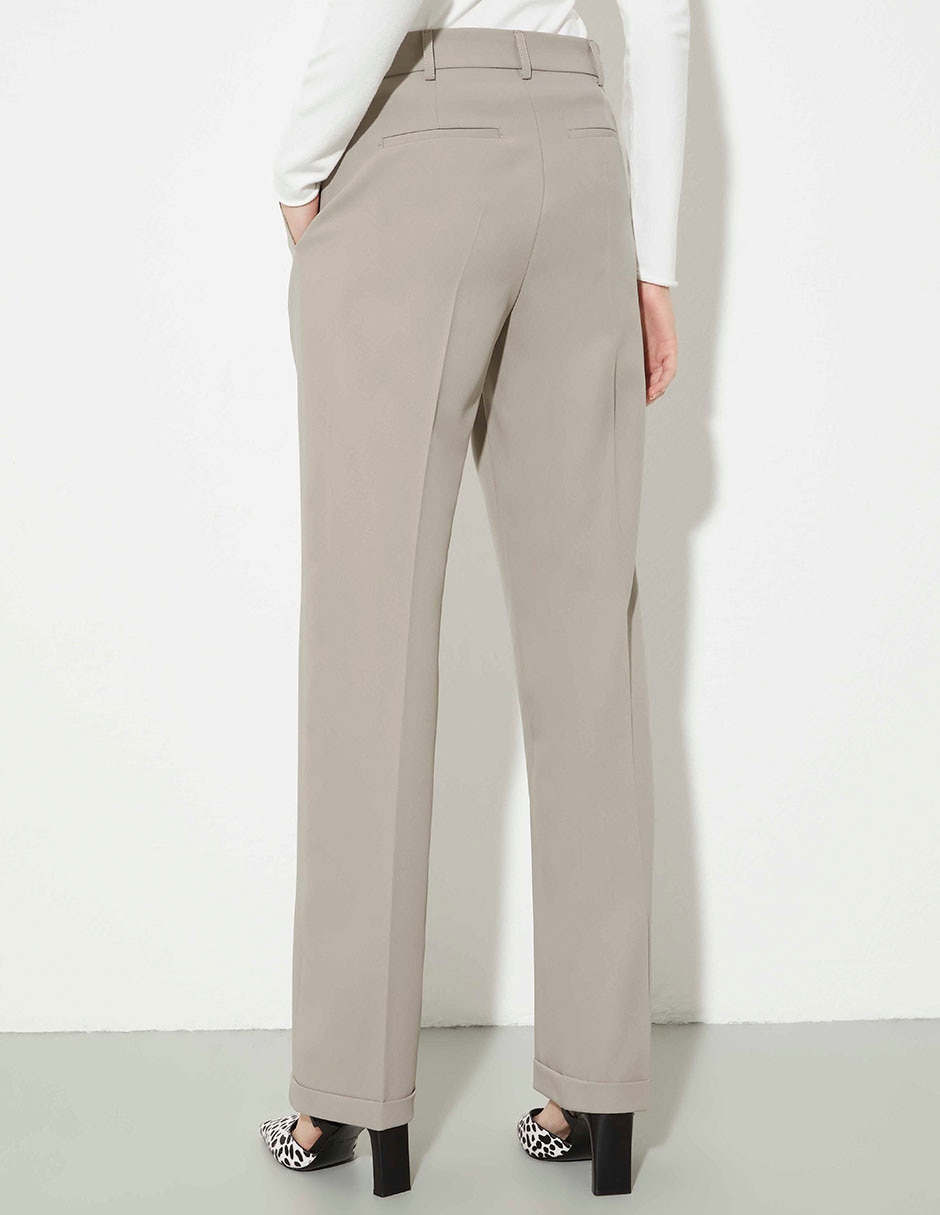 Pantalón de vestir straight para mujer 2