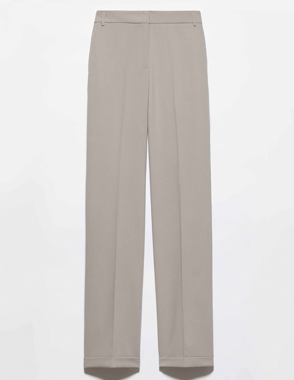 Pantalón de vestir straight para mujer 5
