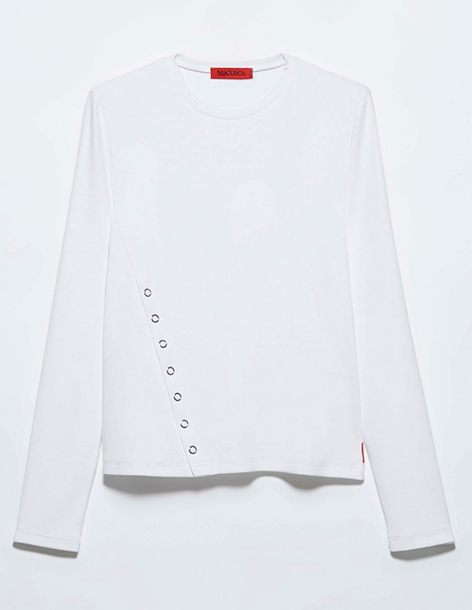 Blusa Max&Co manga larga para mujer 5