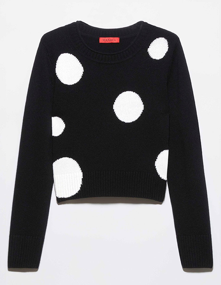Suéter cuello redondo para mujer 5