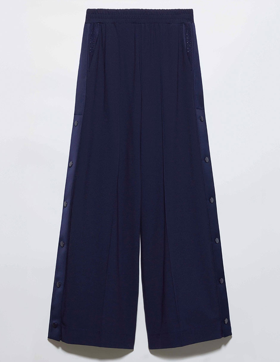 Pantalón relaxed acampanado para mujer 6