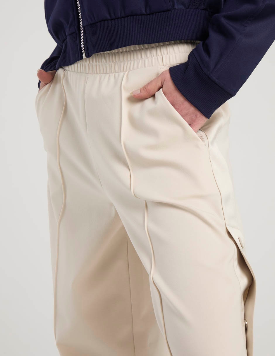 Pantalón acampanado amplio para mujer 7