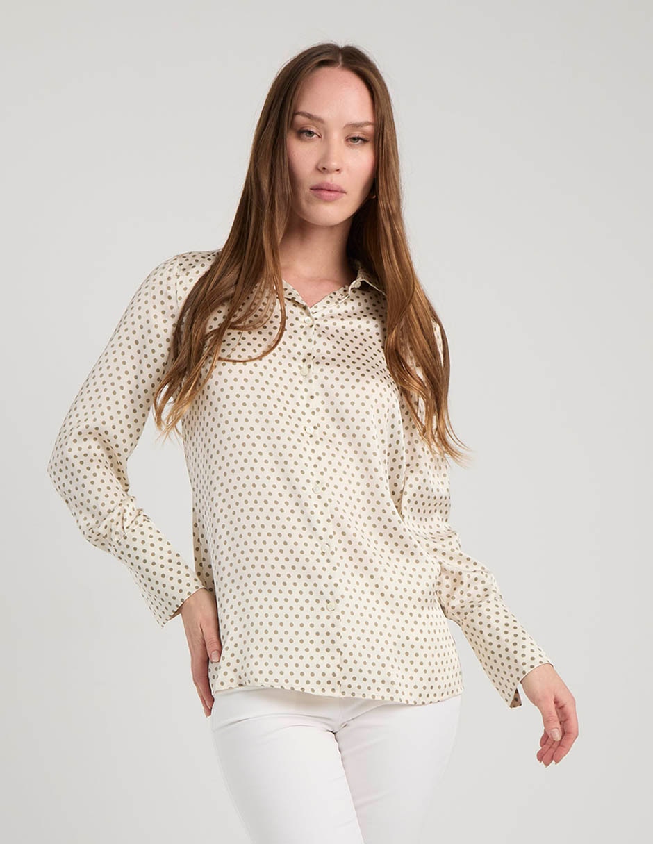 Camisa manga larga para mujer