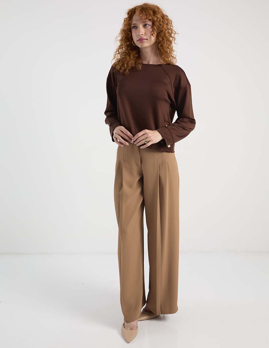 Blusa manga corta para mujer 3