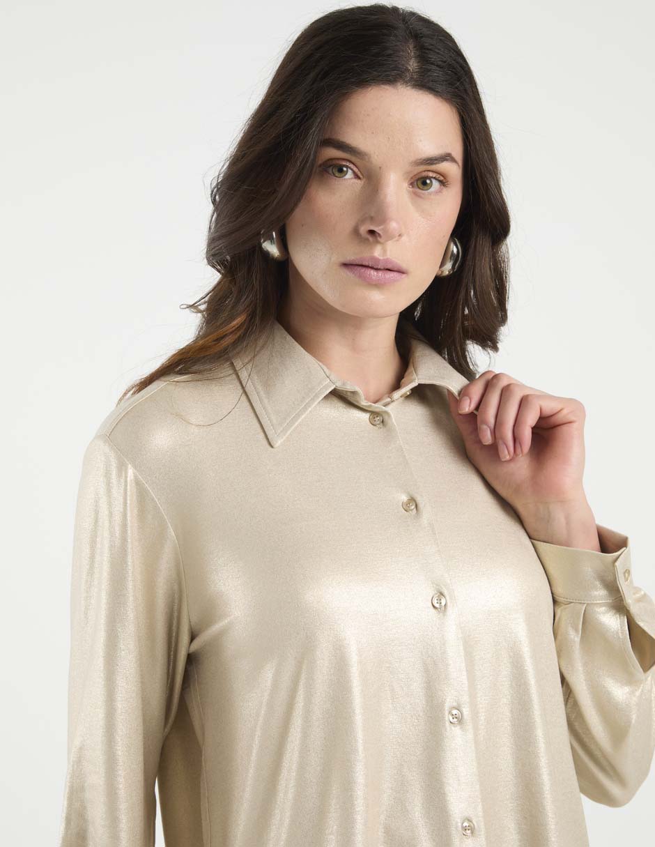 Camisa manga larga para mujer 5