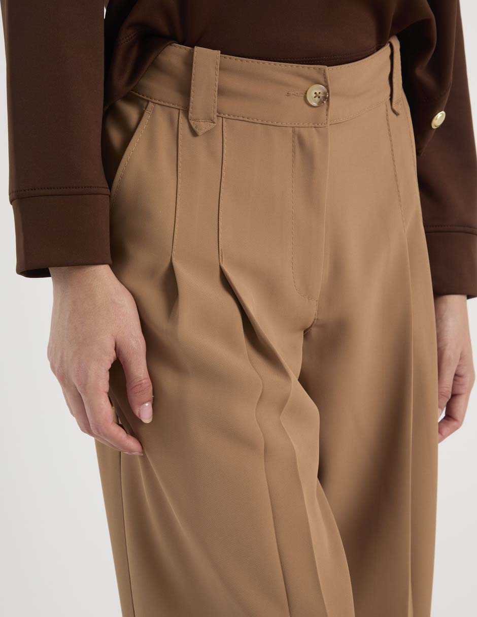 Pantalón relaxed amplio para mujer 9