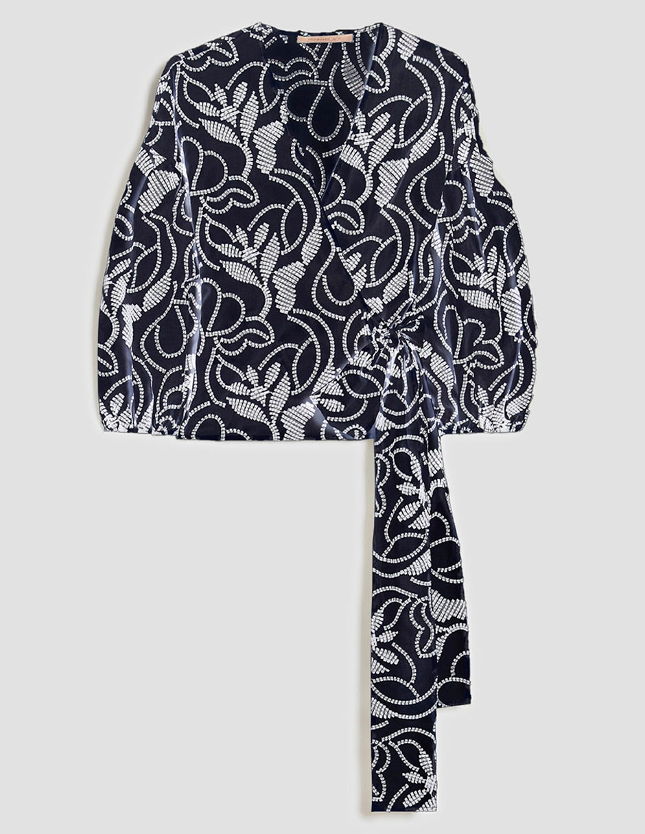 Blusa manga corta para mujer 5